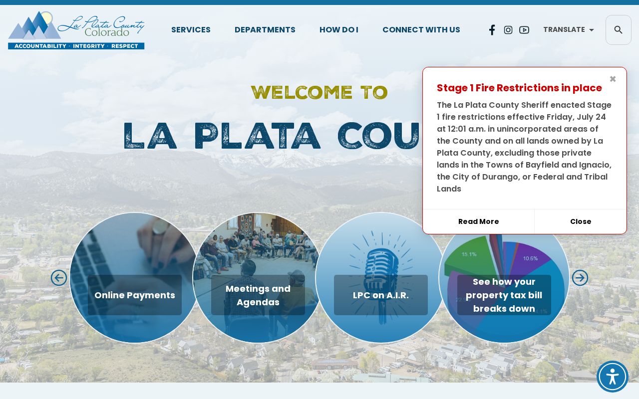 La Plata County government source distinguished from court docket custody