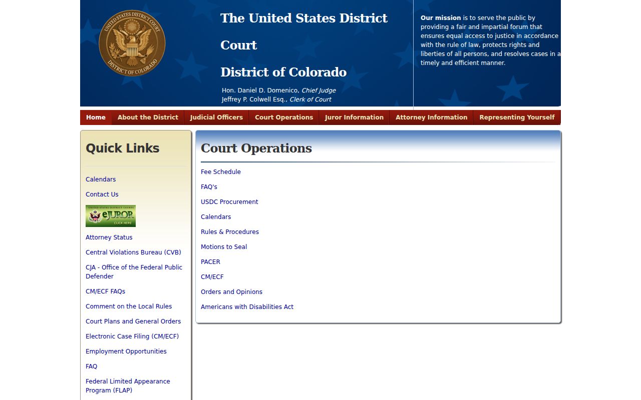 La Plata County court docket comparison with the federal Durango courtroom